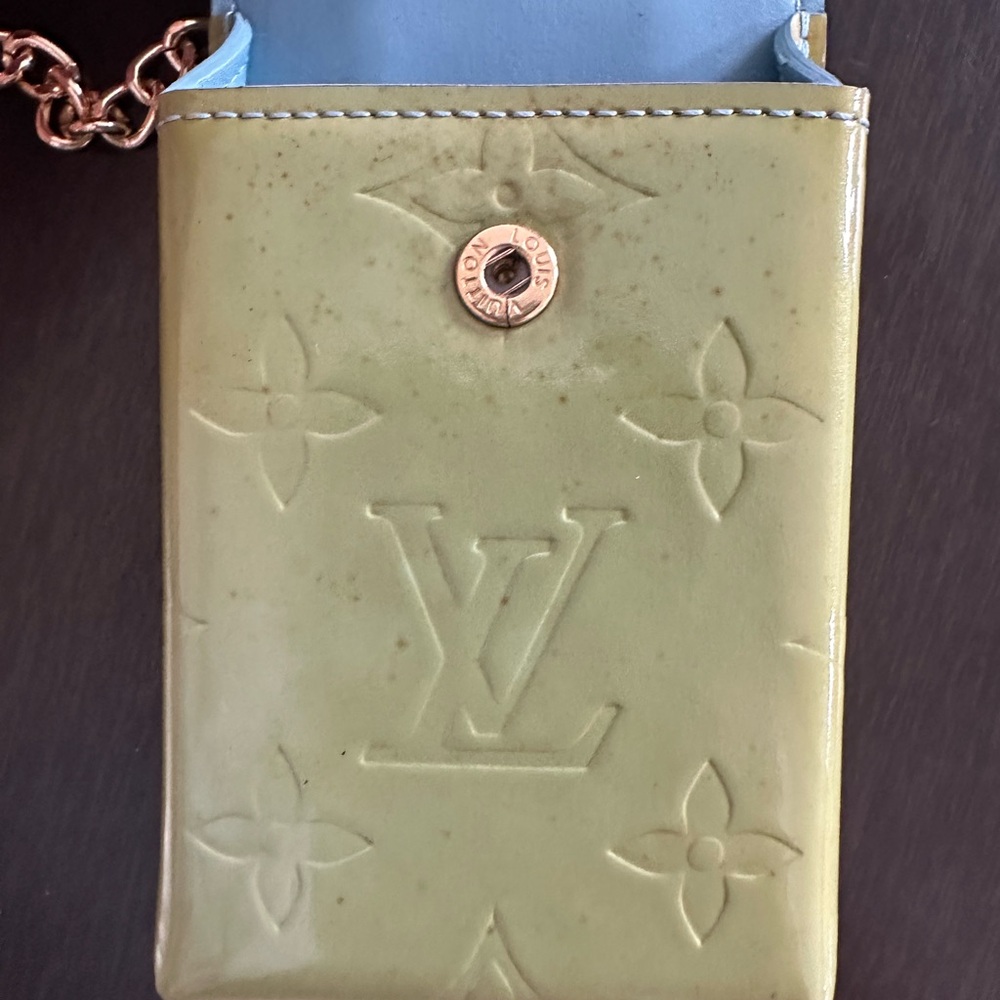 Louis Vuitton Monogram Vernis Green Cigarette / Lipstick Case – Authentic - Picture 15 of 16